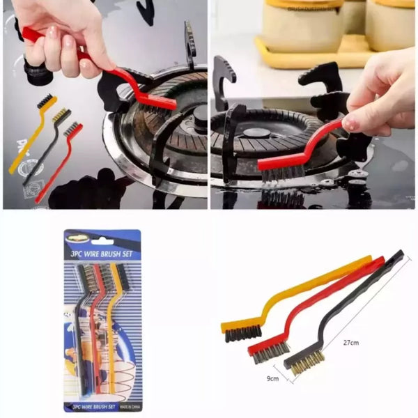 3 Pcs/Set Wire Brush Cleaner