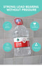 3 PCS Self Adhesive Mop Holder