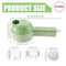 4 in 1 Handheld Electric Vegetable Cutter (IMPORTED)