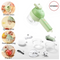 4 in 1 Handheld Electric Vegetable Cutter (IMPORTED)
