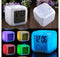 Colorful alarm clock LED