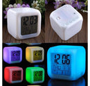 Colorful alarm clock LED