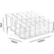 24 Grid Acrylic Lipstick Organizer